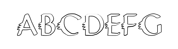 Gypsy Road Outline  Free Fonts Download