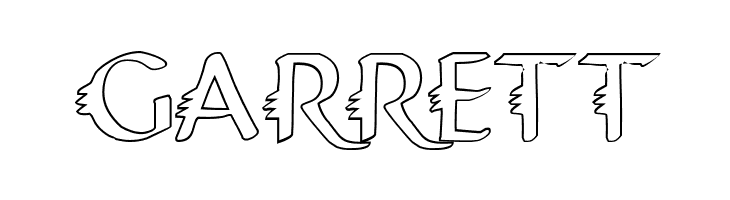 Gypsy Road Outline  Free Fonts Download