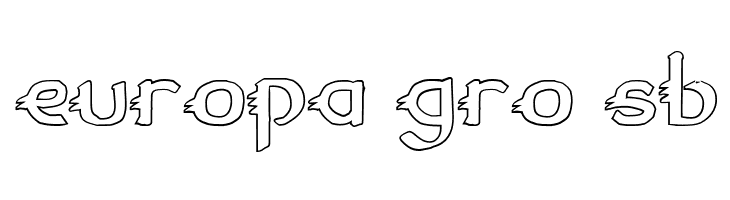 Gypsy Road Outline  Free Fonts Download