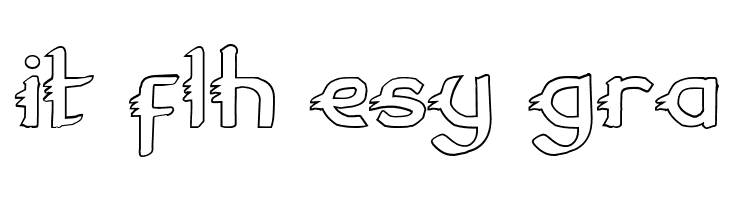 Gypsy Road Outline  Free Fonts Download