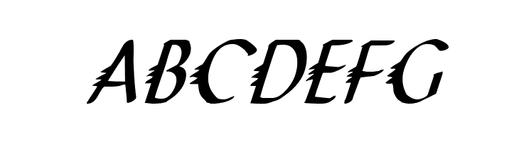 Gypsy Road Condensed Italic  Free Fonts Download