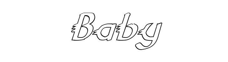 Gypsy Road Outline Italic  Free Fonts Download