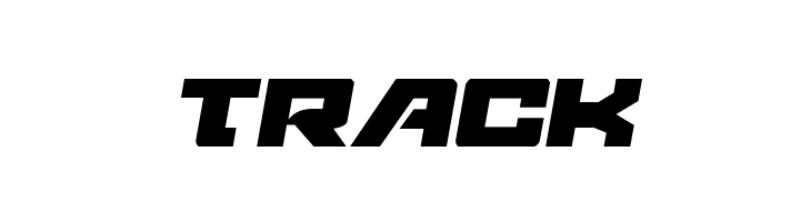 TRACK Aircruiser Semi-Italic Font
