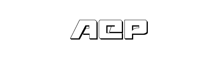 Aircruiser 3D  Free Fonts Download