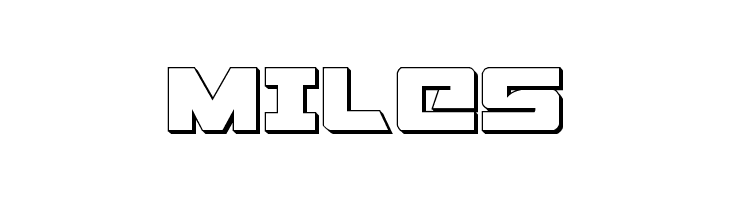 Aircruiser 3D  Free Fonts Download