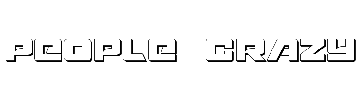 Aircruiser 3D  Free Fonts Download