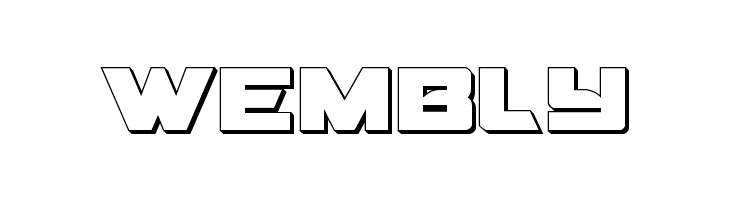 Aircruiser 3D  Free Fonts Download