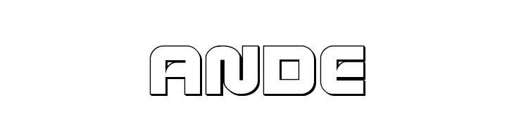 Metronauts 3D Regular  Free Fonts Download