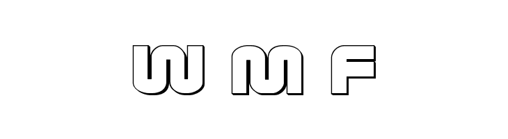 Metronauts 3D Regular  Free Fonts Download
