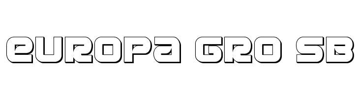 Metronauts 3D Regular  Free Fonts Download