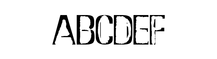 DS Stamp Cyr  Free Fonts Download