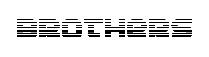 Metronauts Gradient Regular  Free Fonts Download