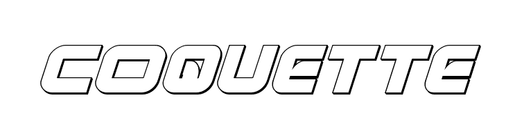 Metronauts 3D Italic  Free Fonts Download