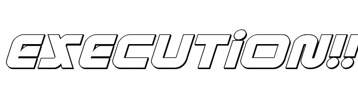 Metronauts 3D Italic  Free Fonts Download