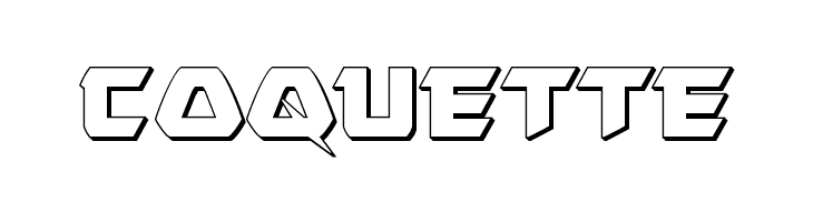 Skirmisher 3D  Free Fonts Download