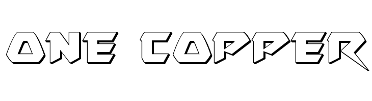 Skirmisher 3D  Free Fonts Download