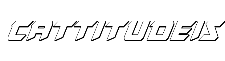 Skirmisher 3D Italic  Free Fonts Download