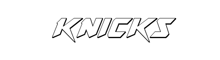 Skirmisher 3D Italic  Free Fonts Download