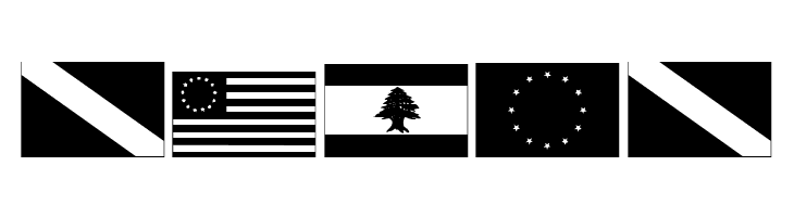 Raise Your Flag  Free Fonts Download