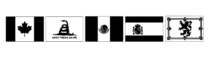 Raise Your Flag  Free Fonts Download