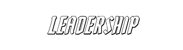 Zollern 3D Italic  Free Fonts Download