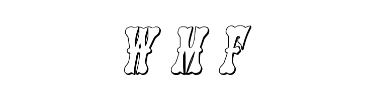 Texas Ranger 3D Italic  Free Fonts Download