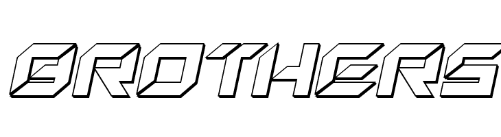 New York Escape 3D Italic  Free Fonts Download