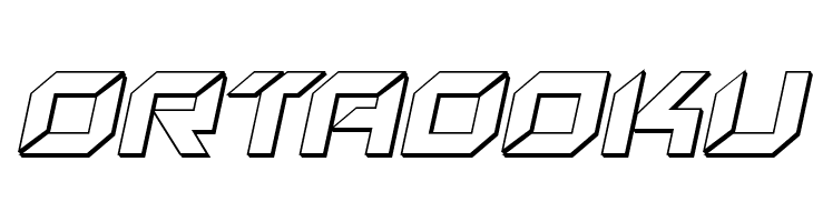 New York Escape 3D Italic  Free Fonts Download