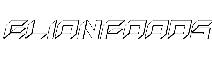 New York Escape 3D Italic  Free Fonts Download