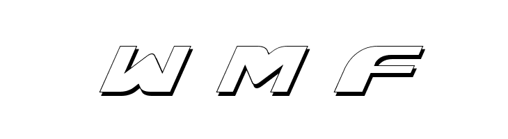 Xcelsion Shadow Italic  Free Fonts Download