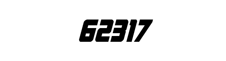 62317 Hong Kong Hustle Condensed Italic Font