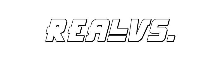 Hong Kong Hustle 3D Italic  Free Fonts Download