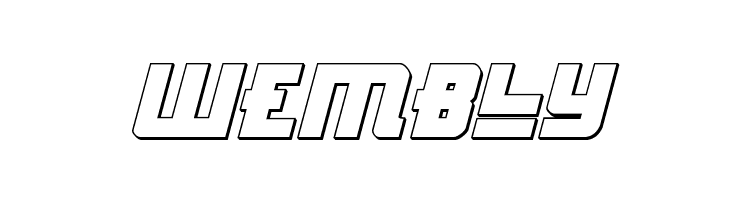 Hong Kong Hustle 3D Italic  Free Fonts Download