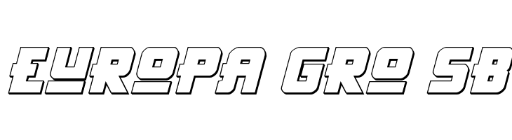 Hong Kong Hustle 3D Italic  Free Fonts Download
