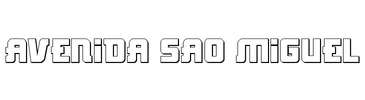 Hong Kong Hustle 3D Regular  Free Fonts Download