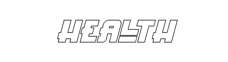 Hong Kong Hustle Outline Italic  Free Fonts Download