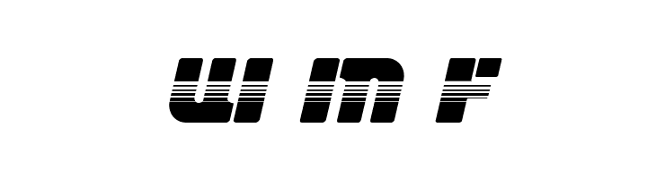 Space Cruiser Halftone Italic  Free Fonts Download