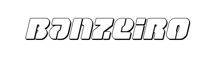 Space Cruiser 3D Italic  Free Fonts Download