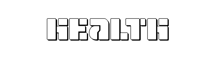 Space Cruiser 3D  Free Fonts Download
