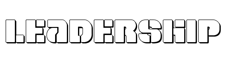 Space Cruiser 3D  Free Fonts Download