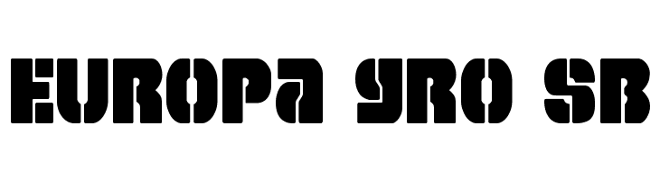 Space Cruiser Condensed  Free Fonts Download