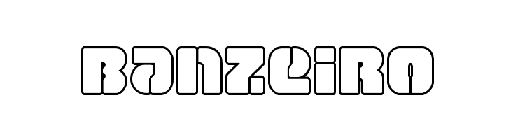 Space Cruiser Outline  Free Fonts Download