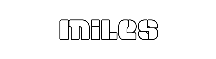 Space Cruiser Outline  Free Fonts Download