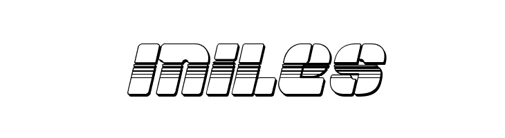 Space Cruiser Chrome Italic  Free Fonts Download
