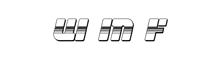 Space Cruiser Chrome Italic  Free Fonts Download