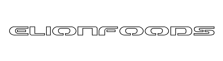 Alpha Men Outline  Free Fonts Download