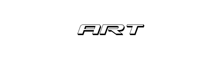 Alpha Men 3D Italic  Free Fonts Download