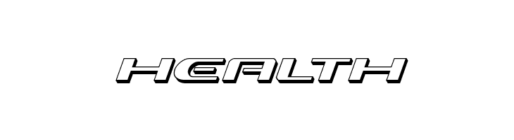 Alpha Men 3D Italic  Free Fonts Download