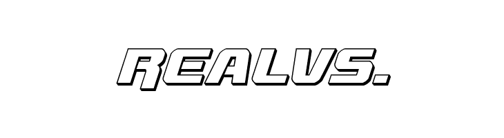 Livewired 3D Italic  Free Fonts Download