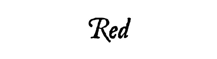 Red JSL Ancient Italic Font